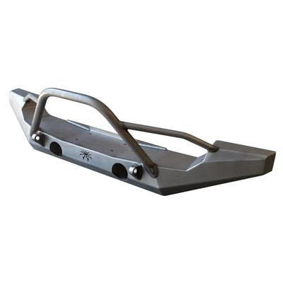 Poison Spyder Brawler Full Width Front Bumper with Brawler Bar and Shackle Tabs (Bare) - 17-64-020-DBT